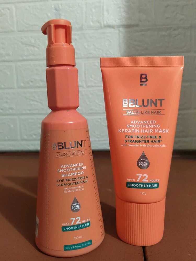BBLUNT Smoothing Shampoo &amp; Mask