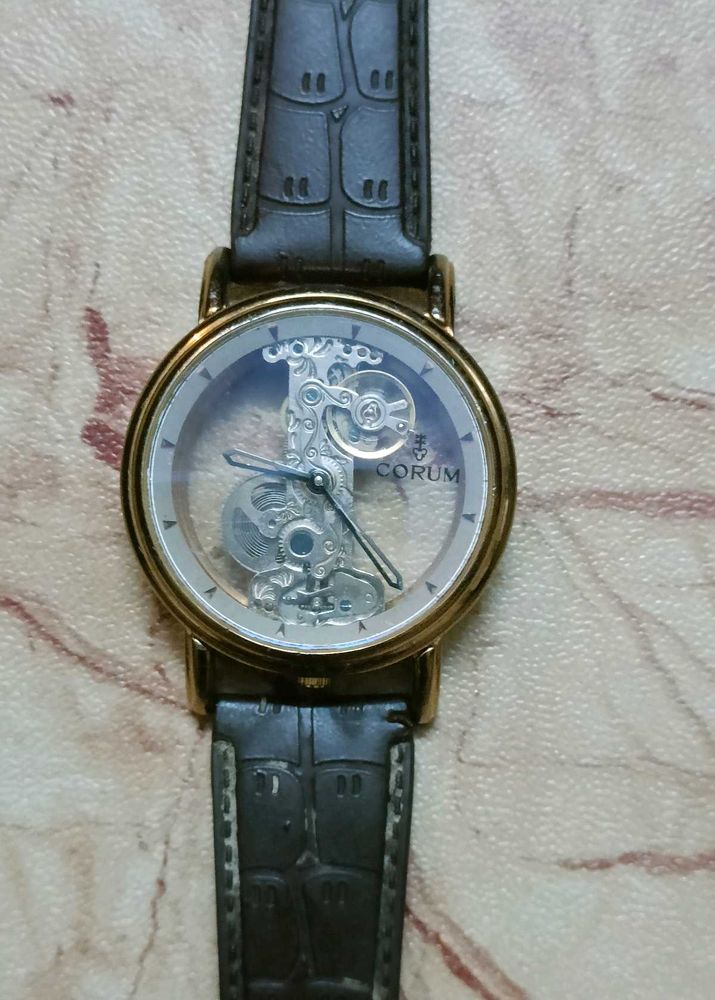 Corum Skeleton Dial Watch