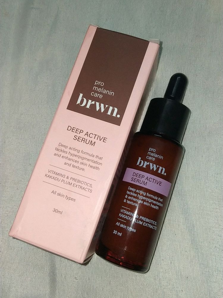 Brwn Beauty Deep Active Serum For Hyperpigmentation.