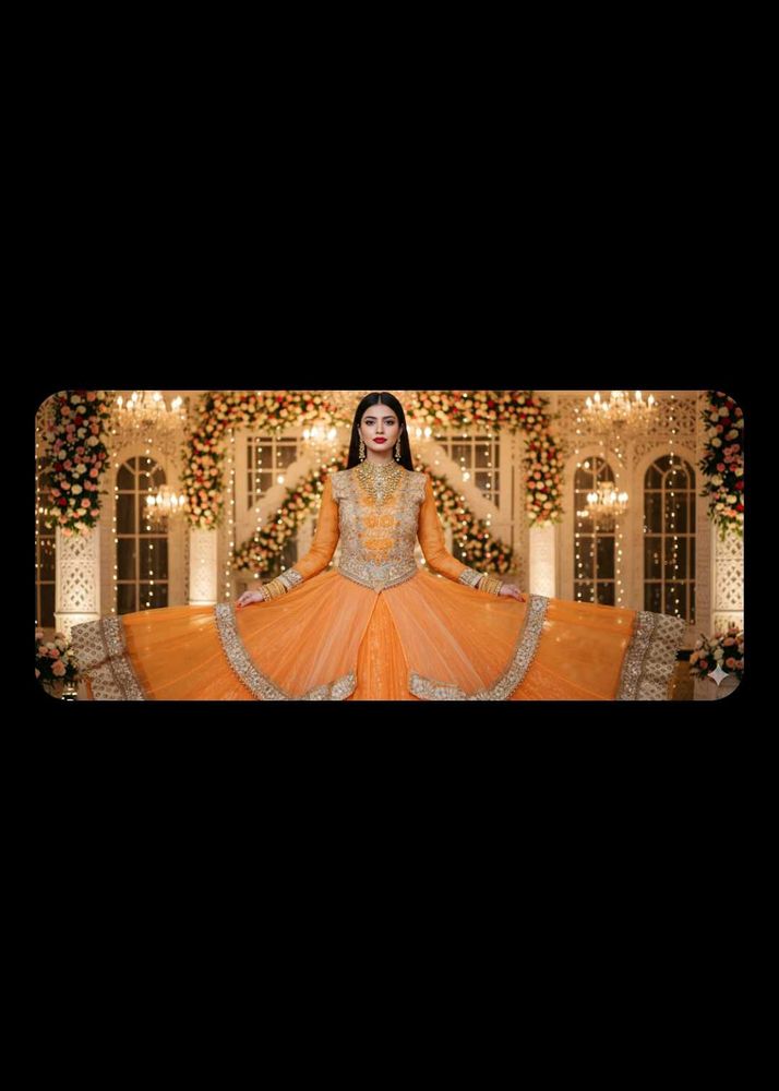 ORANGE GOWN