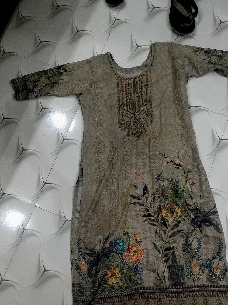 kurta duptta pant with pocket attached