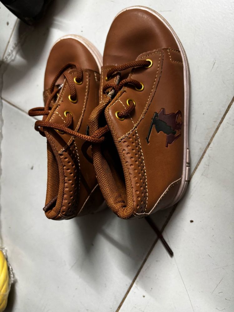 kid Cute Brown Boots