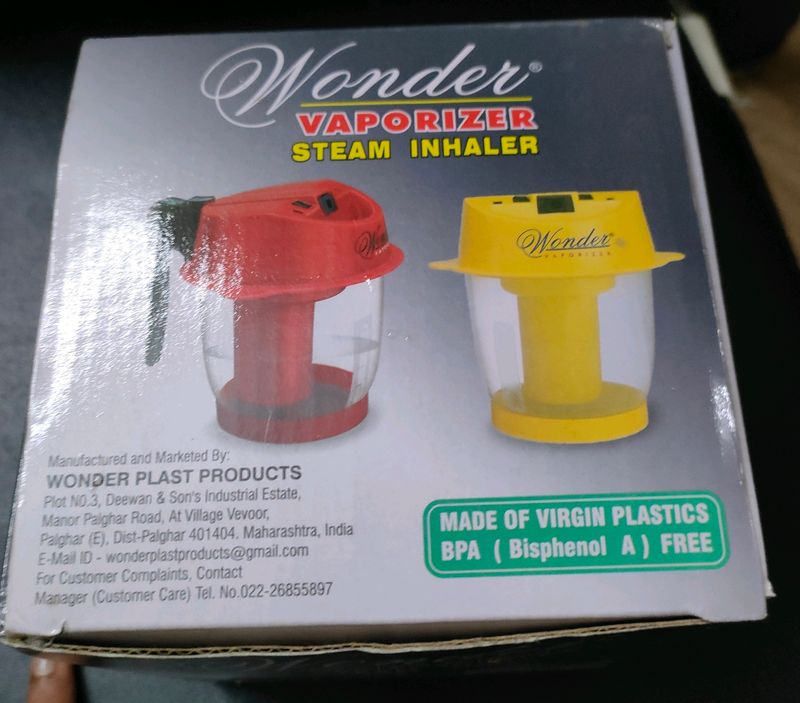 Wonder Vaporizer Steam Inhaler