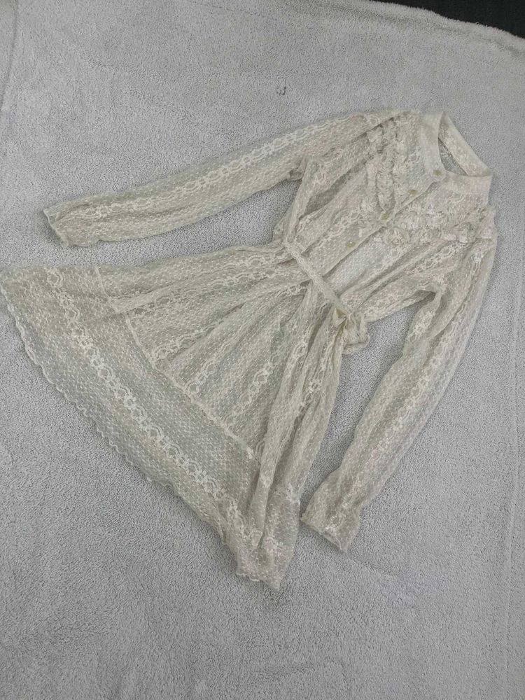 White Lace Dress
