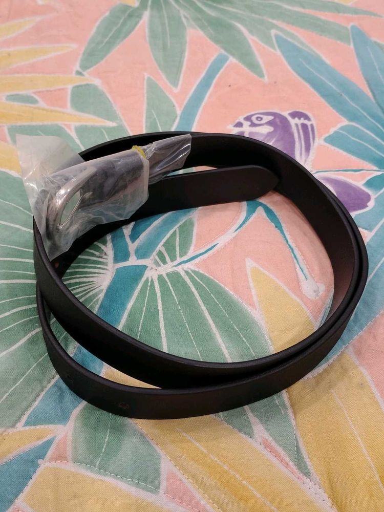 Classic Black pure Leather Belt