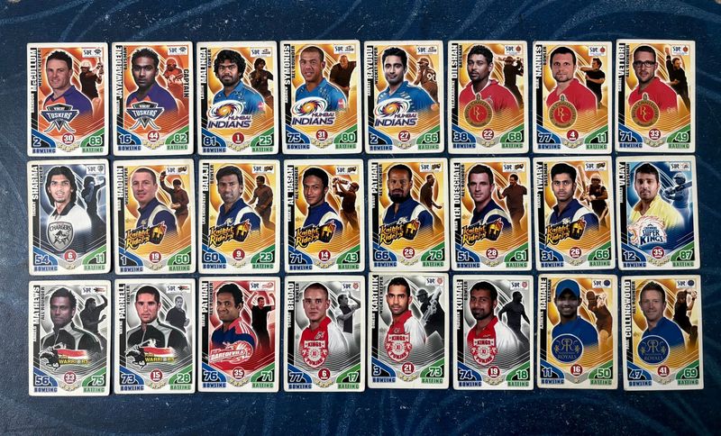 Cricket Attax 2011 Base card lot