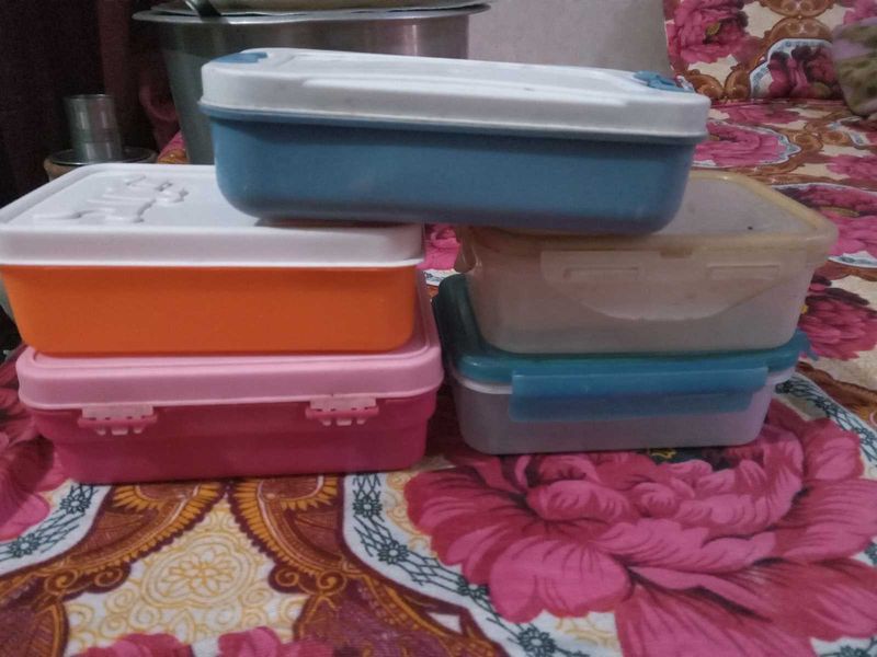 5 Lunch Boxes For School Children