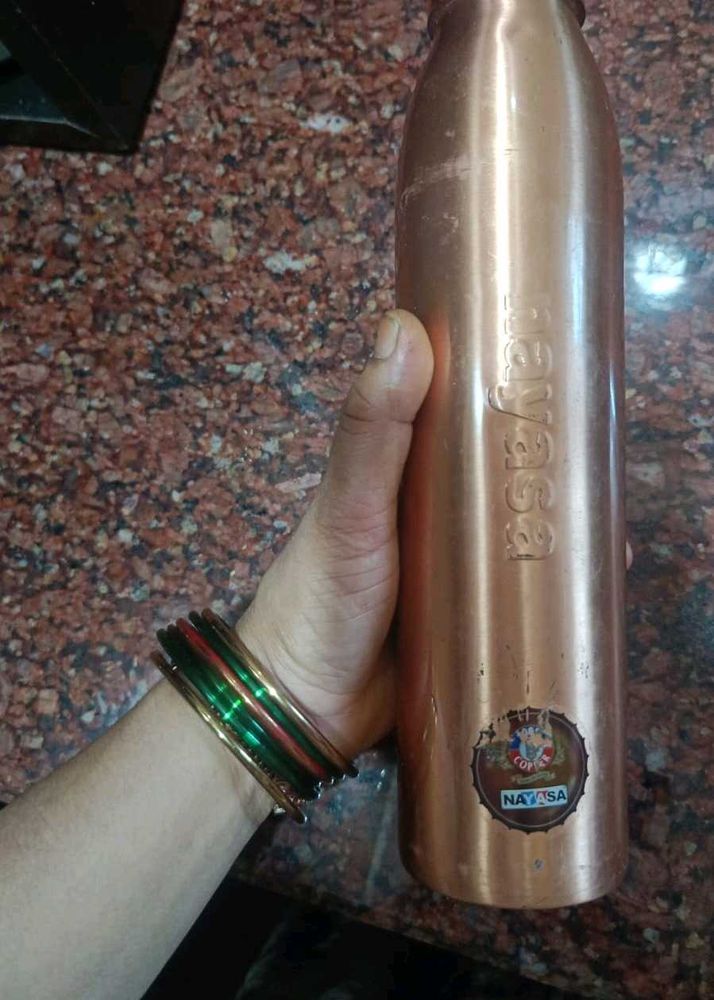 Copper Water Bottle- nayasa