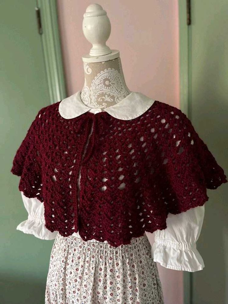 Crochet Cape - Stylish &amp; Unique