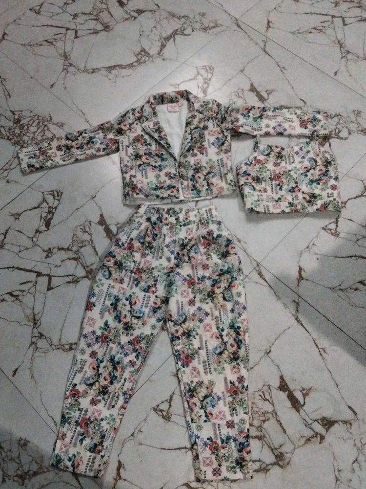 Floral Print Co-ord Set