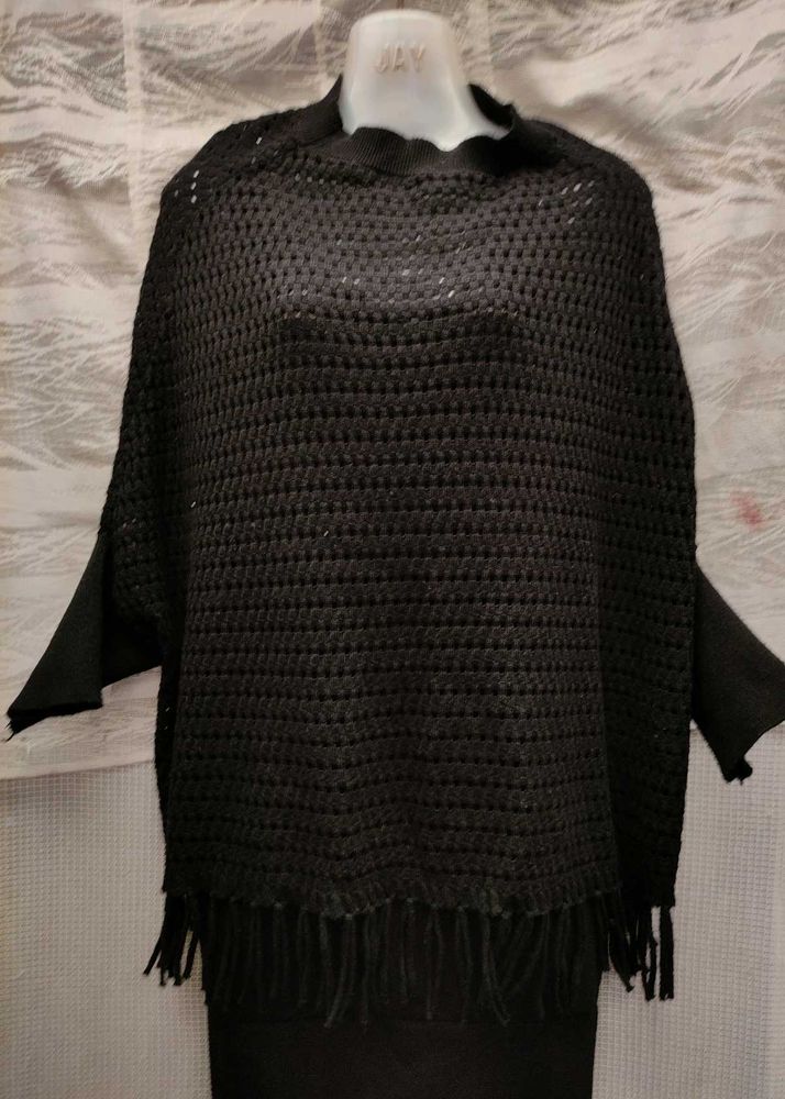 Knit Poncho