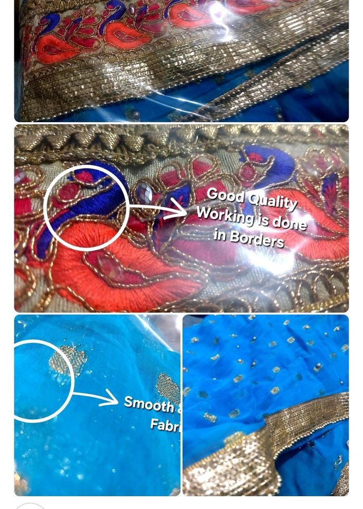 BLUE COLUR SAREE FOR WOMENS