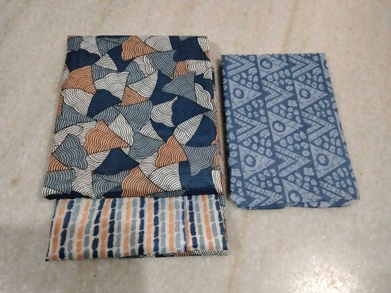 Printed Dress Materials (Set of 2)