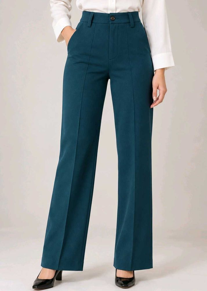 Teal Green Women's Trouser