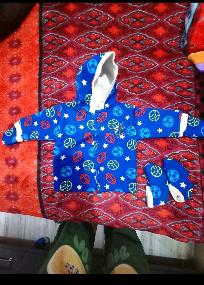 Baby Suit With Pajami And Socks