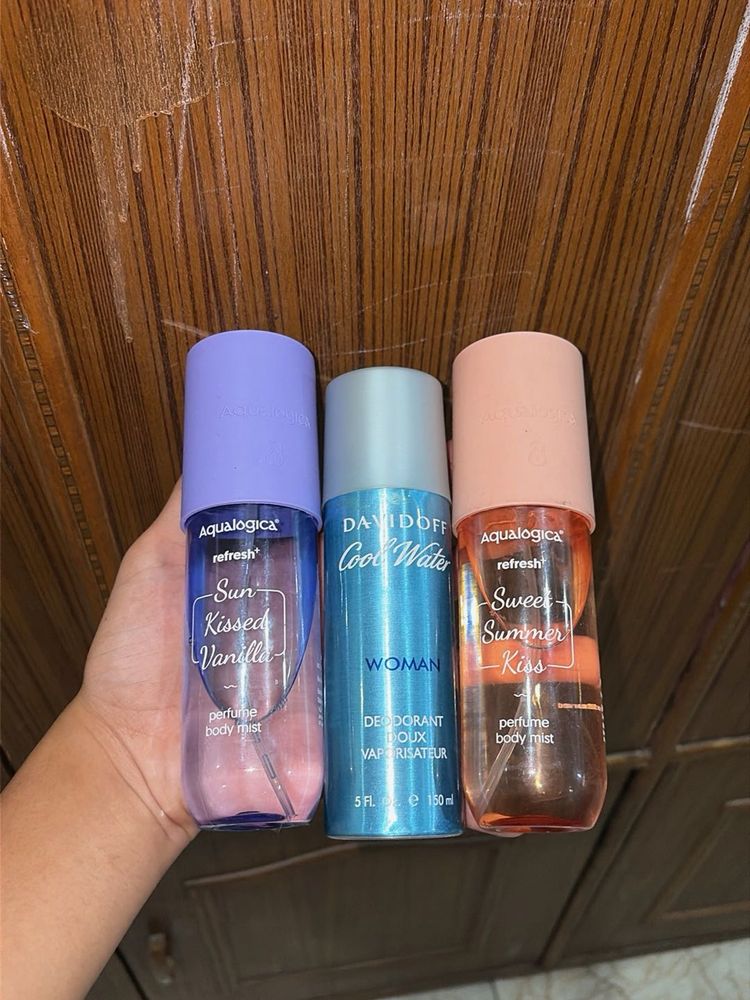 Cool water &amp; Aqualogica Mist