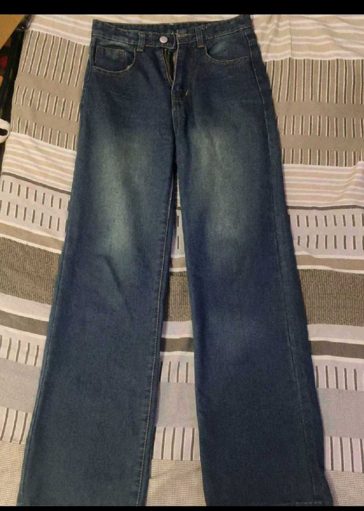 vintage wash jeans