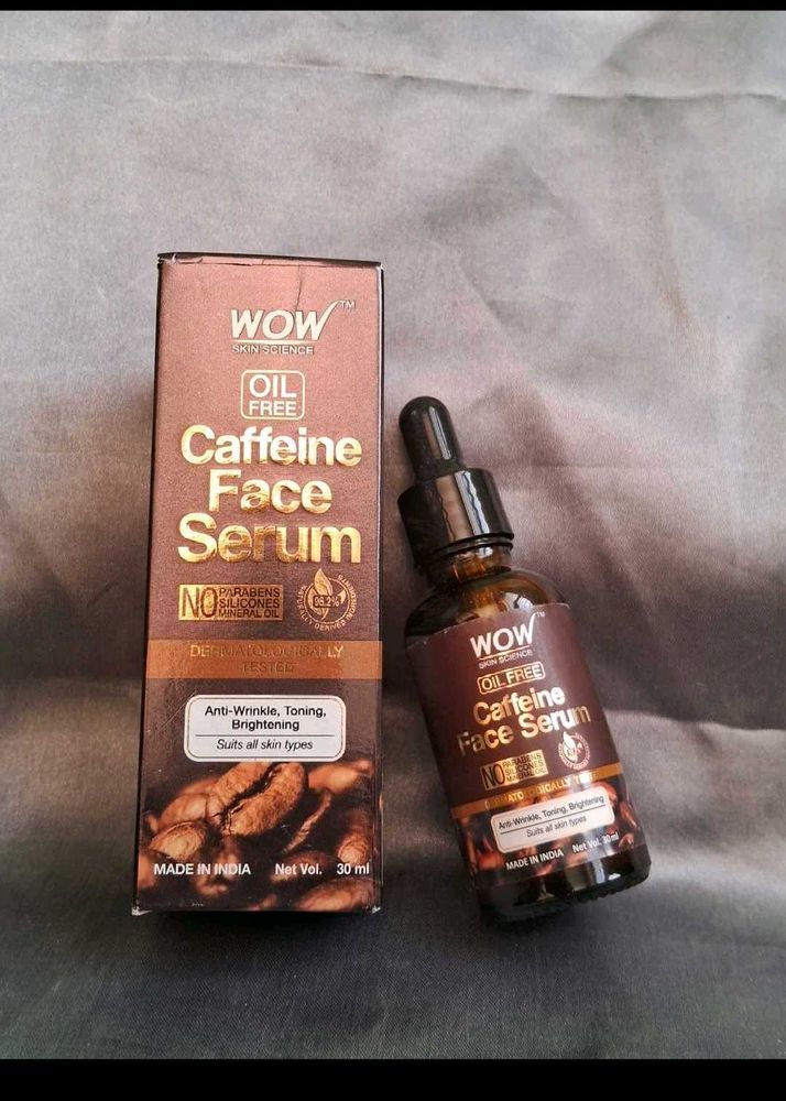 WOW Caffeine Face Serum