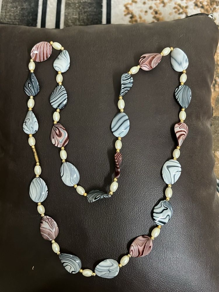Unique Statement Beaded Necklace