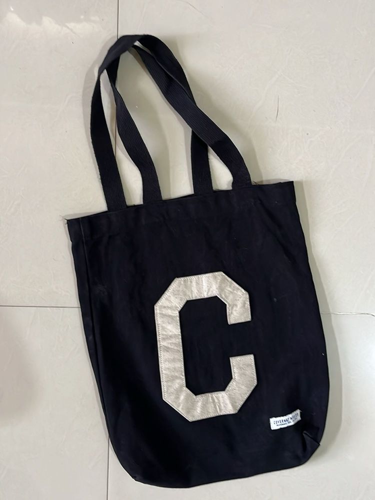 Black Covernat Tote Bag