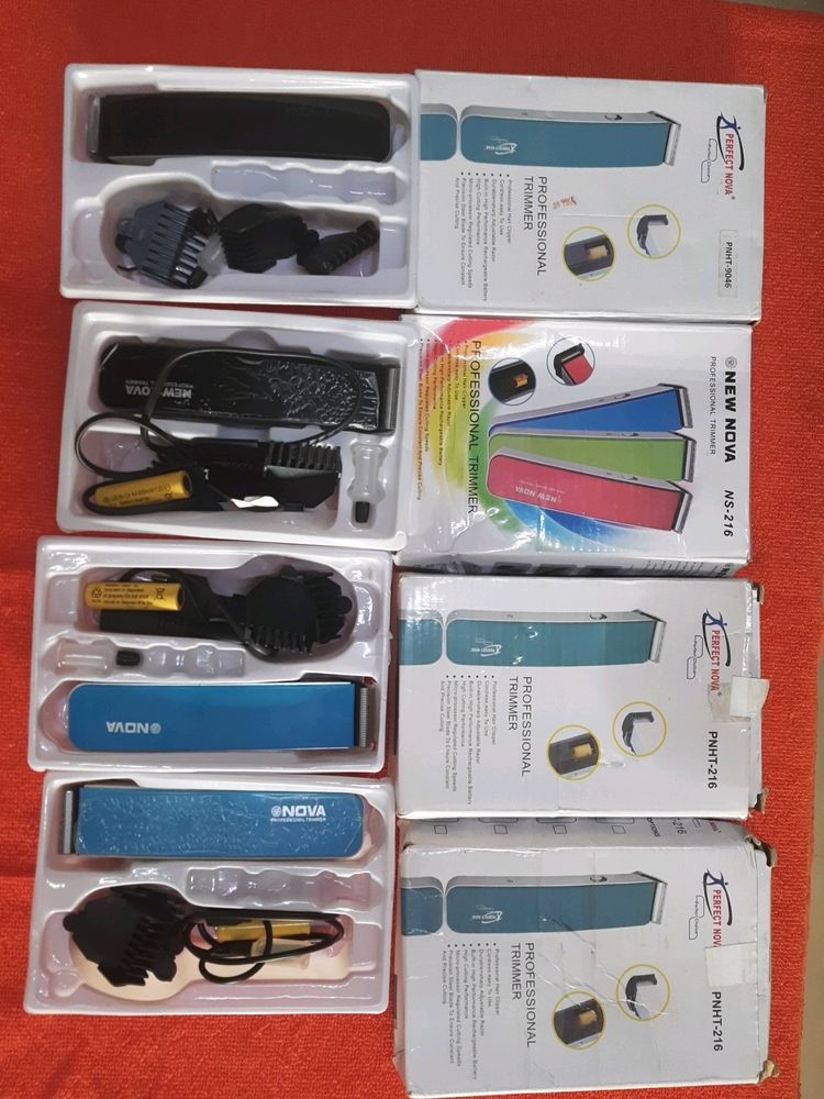💥 3pc Trimmer All Not Working But Brand New Unuse