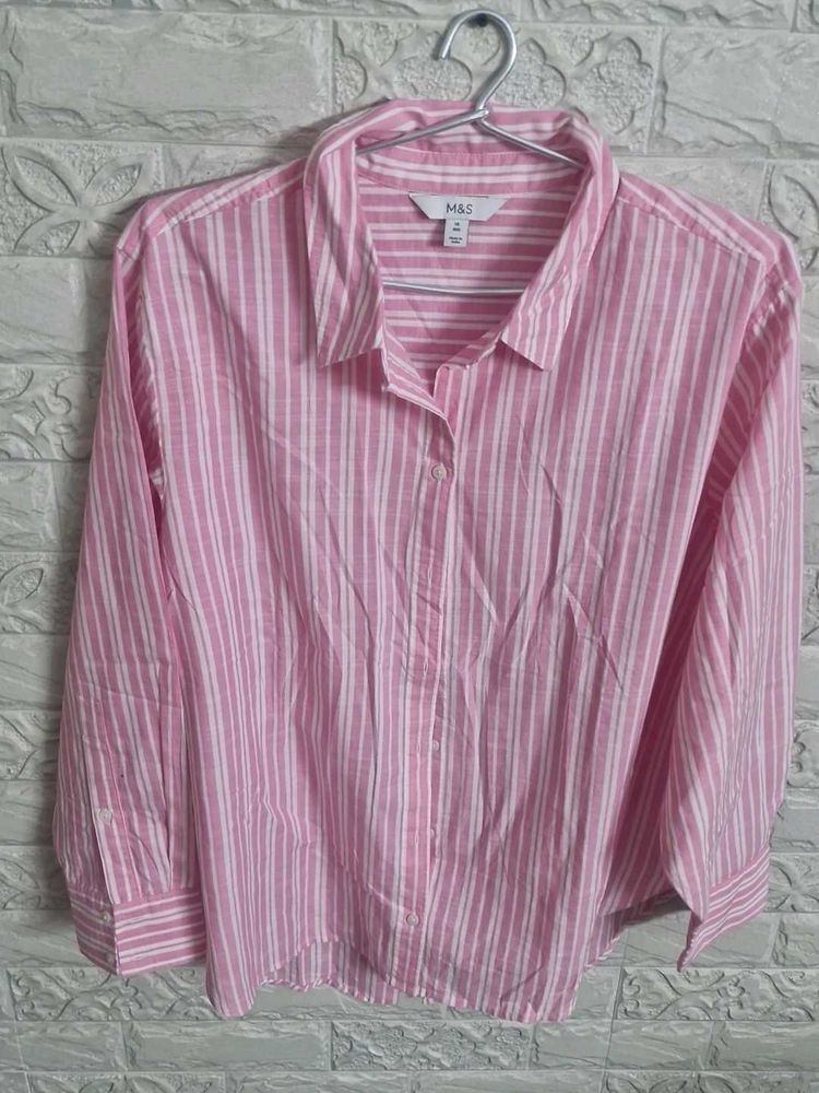 Striped Pink Shirt