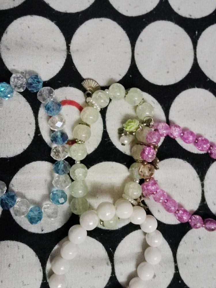 Set of 4 Beaded Bracelets