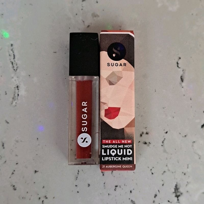 Sugar Smudge Me Not Liquid Mini Lipstick