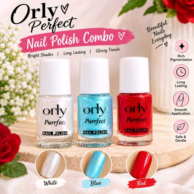 Orly Perfect Nail Polish Combo Set