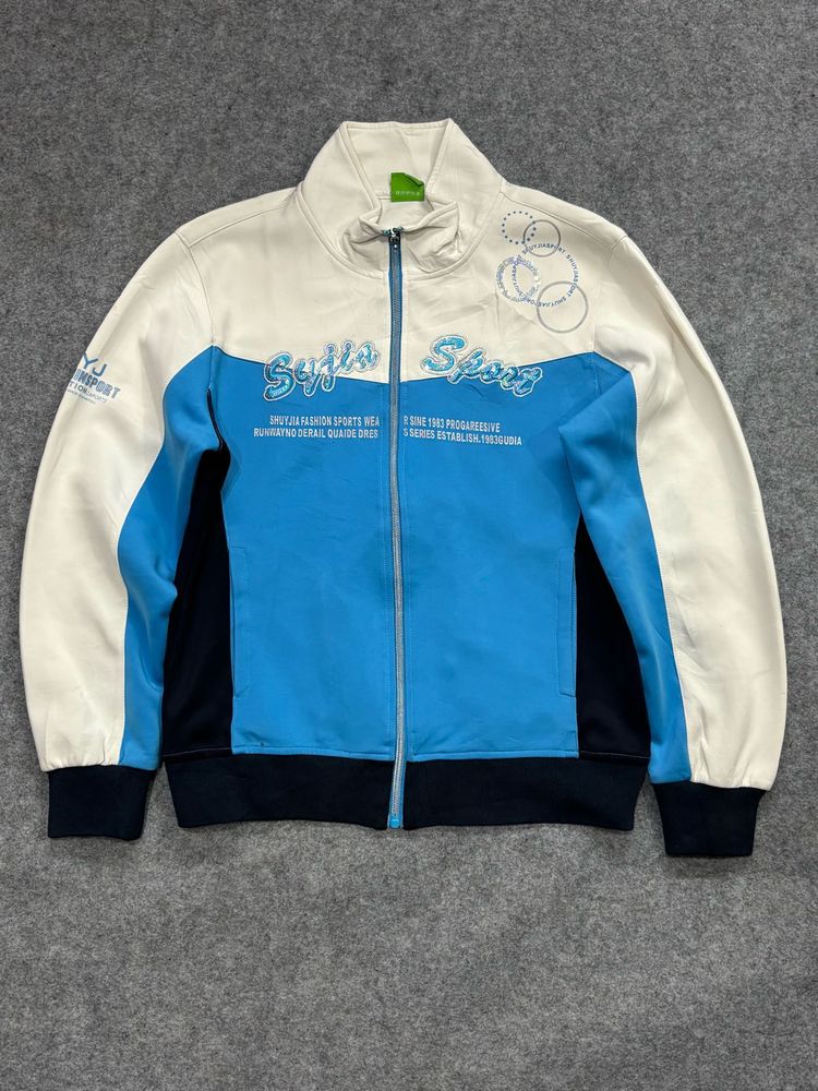 Stylish Colorblock Track Jacket
