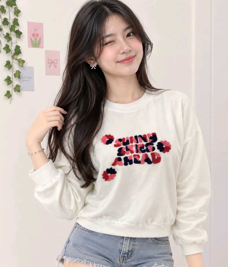 BUY NOW 🔥 White Sweatshirt