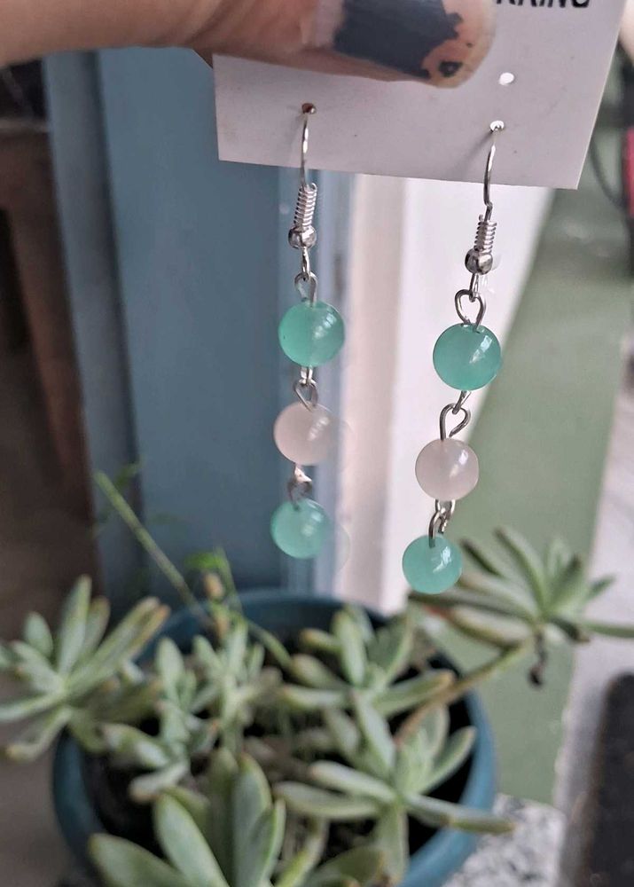 Beaded Drop Earrings