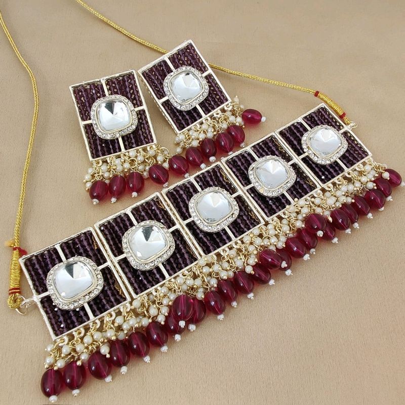 Pearl Chocker Sett No Offer Plz
