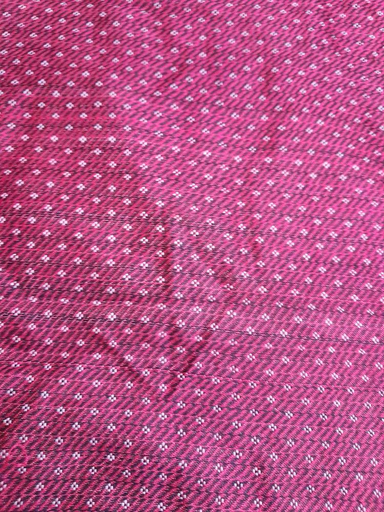 Cotton Silk Marroon Cloth