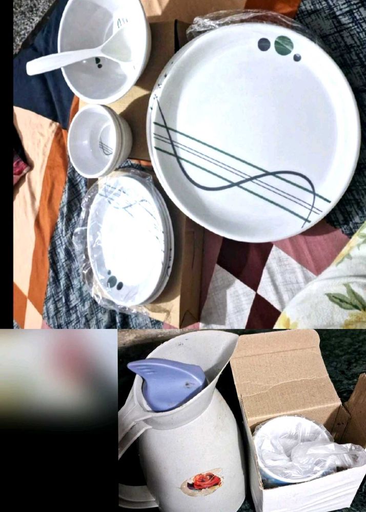 Dinnerware Set with TEA JUG and MUG