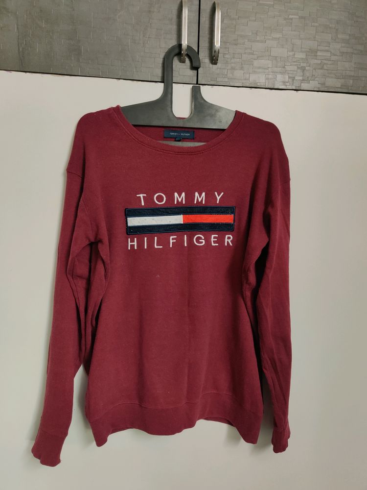 Red Colour Sweat Shirt For Men &amp; Women