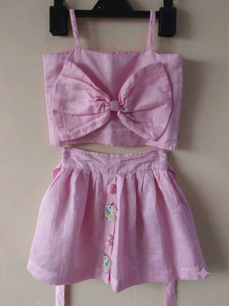 Kids 4-6 years party co-ord set by Sui Dhaga