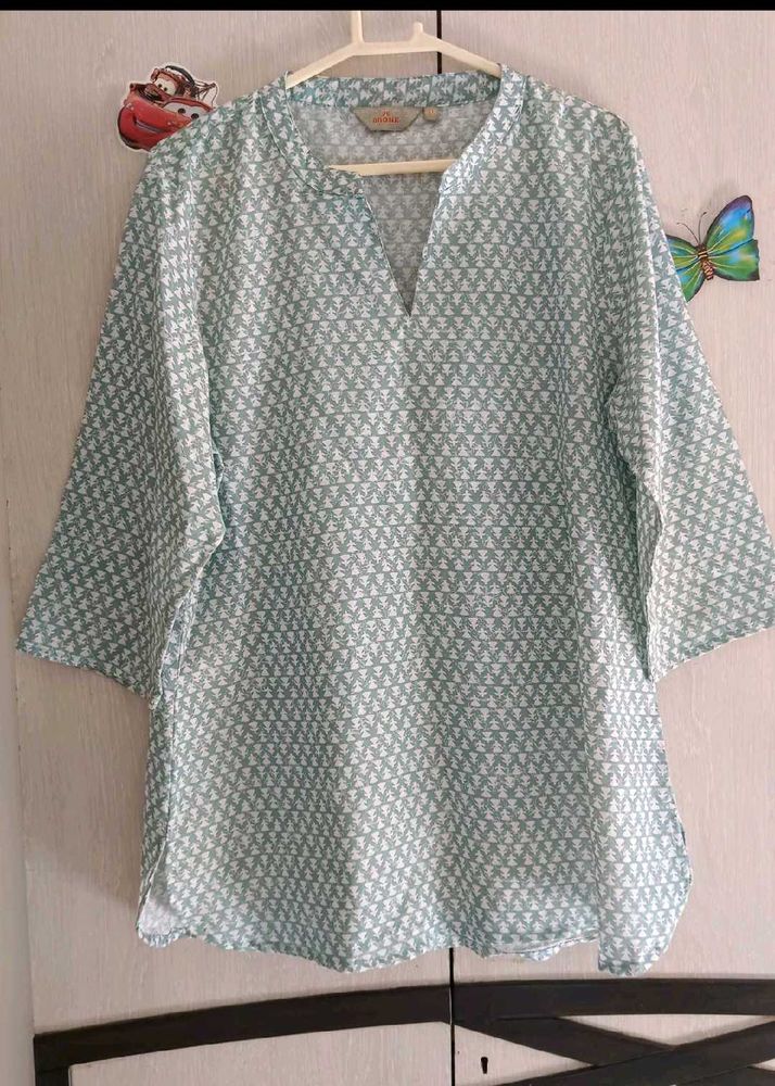 Printed Tunic Top