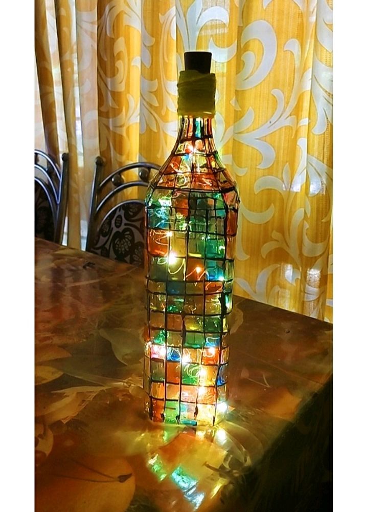 Bottle With Fairy Ligths