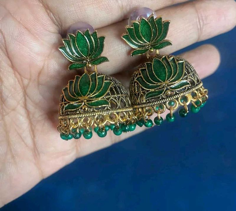 earrings jumka