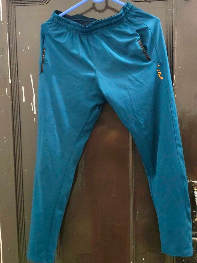 Teal Athletic Track Pant and lower set of three