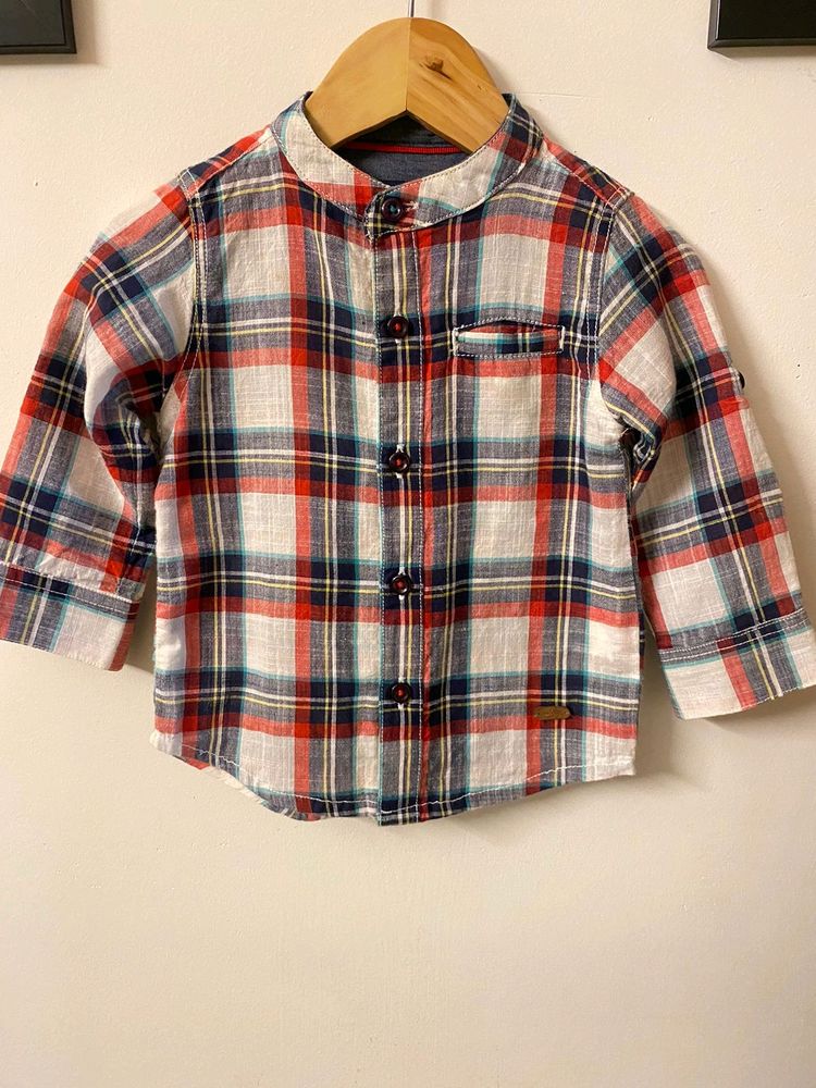 Cotton Shirt For Baby Boy