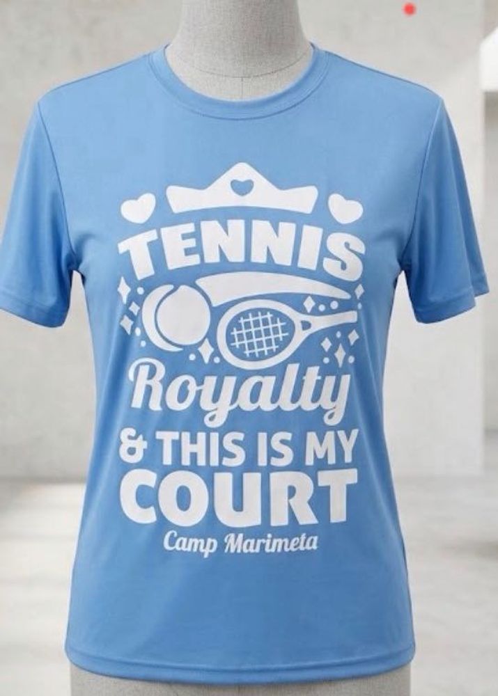 Blue Tennis Royalty T-Shirt