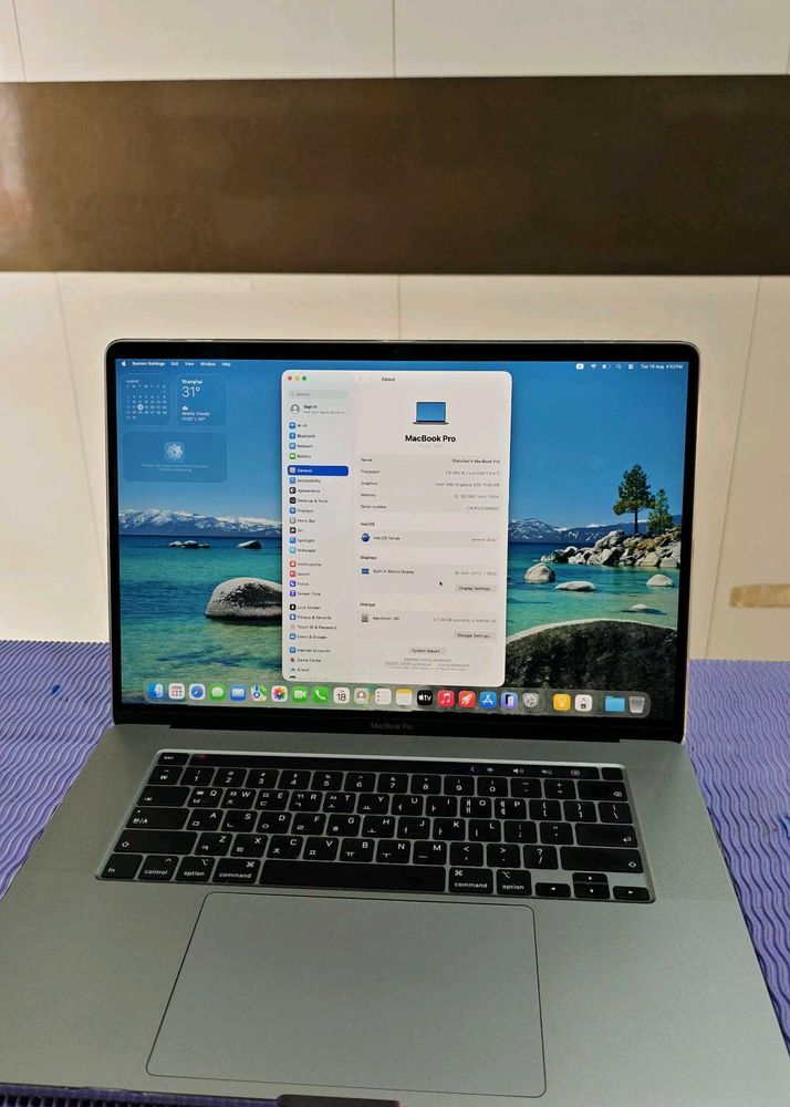 *APPLE MACBOOK PRO 2019 Varient