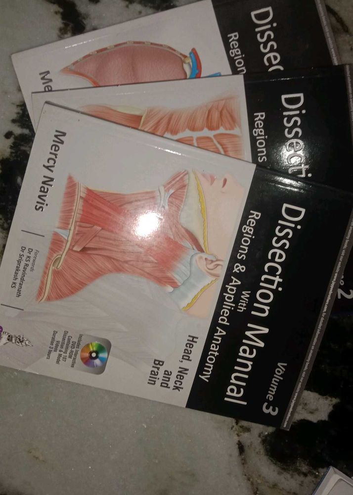 Dissection Manual Volumes 1-3