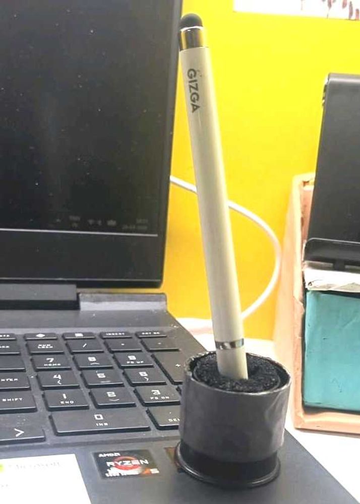 DIY stylus holder