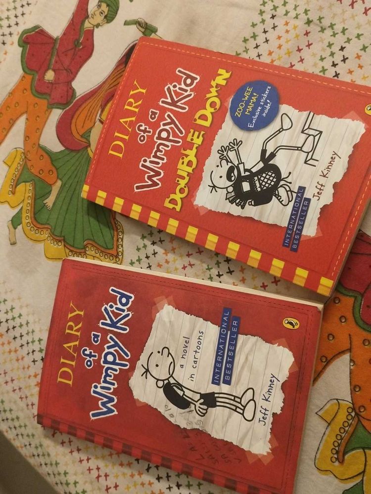 Diary of a Wimpy Kid Books (2)