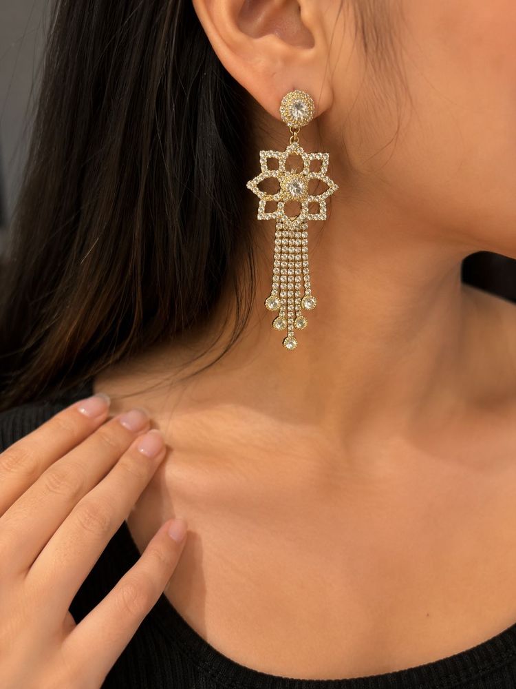 Sparkling Dangle Earrings