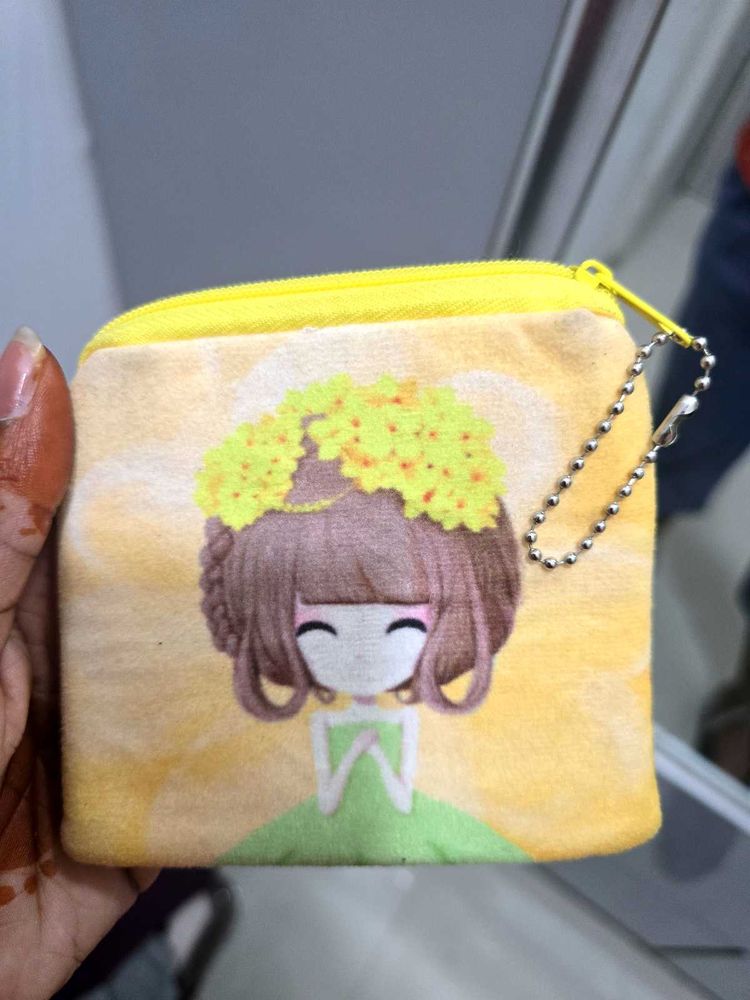 Cute Anime coin Pouch