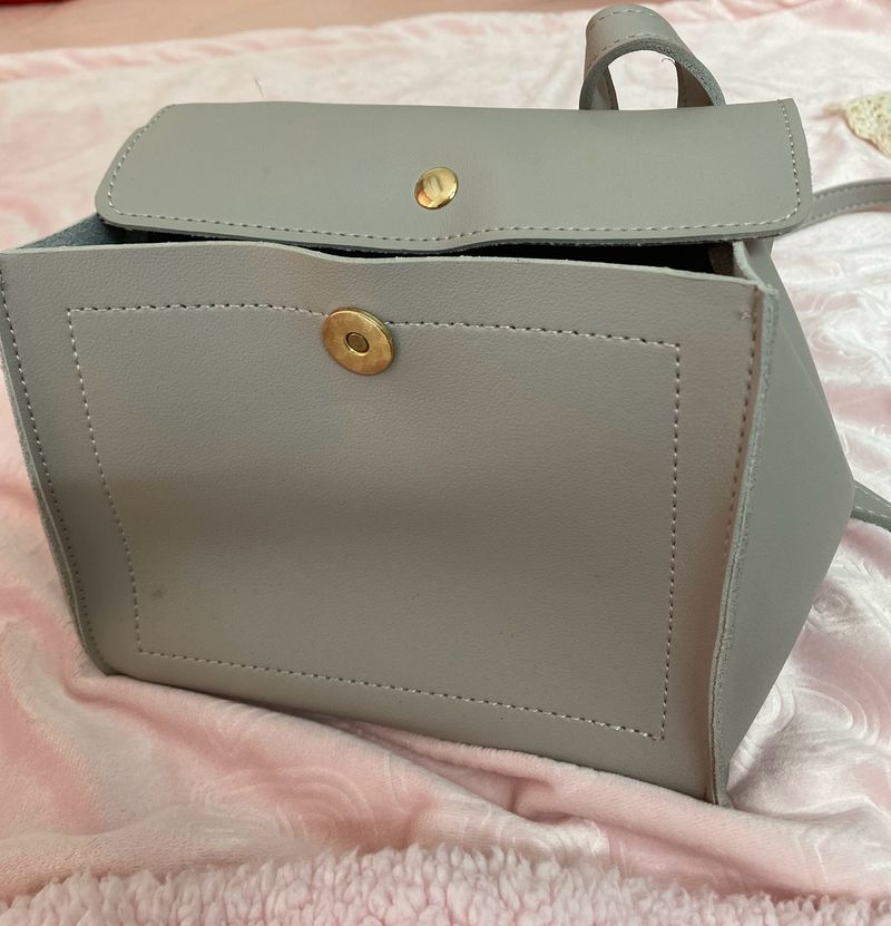 Grey Sling Bag